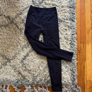 Lululemon Ebb to Street Ribbed High Rise Leggings * Heather Blue* SIZE 4